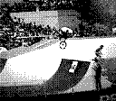 BMX rider doing tricks at full speed !